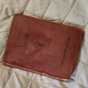 Antique Gregg Shorthand book